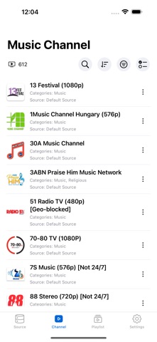 IPTV Cast App Store screenshot